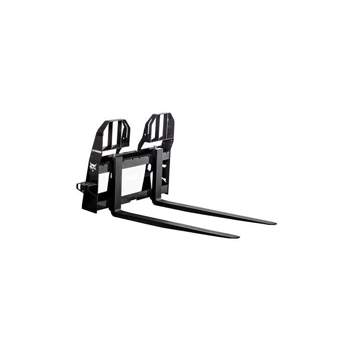 Browse Specs and more for the Bobcat Pallet Fork – Wide Floating, 44″ Attachment - White Star Machinery