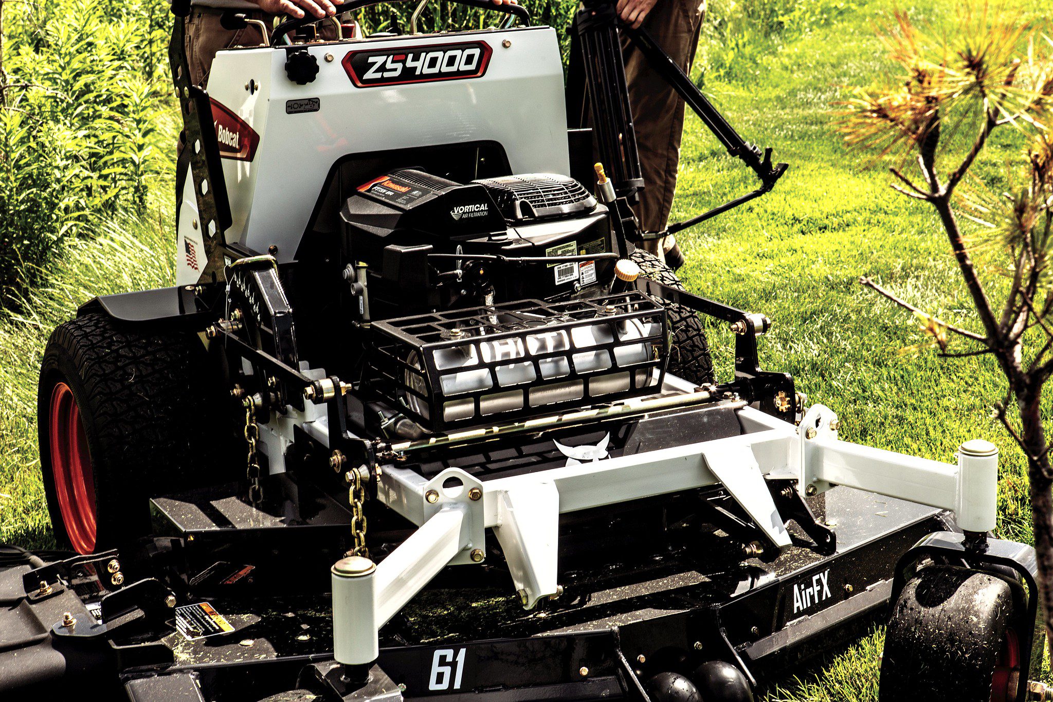 Browse Specs and more for the Bobcat ZS4000 Stand-On Mower 61″ - White Star Machinery