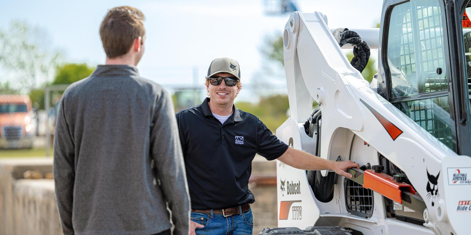 Get a Bobcat Skid Steer at White Star Machinery 